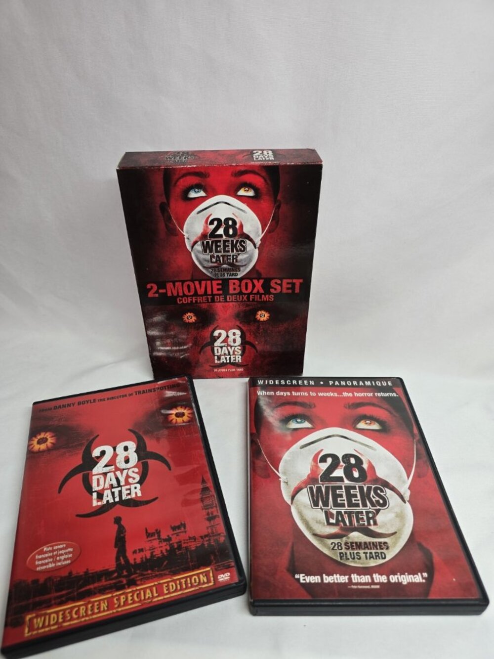 28 Days Later/28 Weeks Later (DVD, 2007, 2-Disc Set)